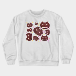 cookie cat Crewneck Sweatshirt